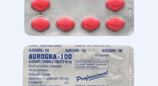 Aurogra 100 Tablet | Generic Cialis | Address Your Problem with Erectile Dysfunction